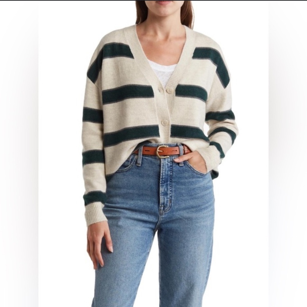 Splendid Striped Cardigan